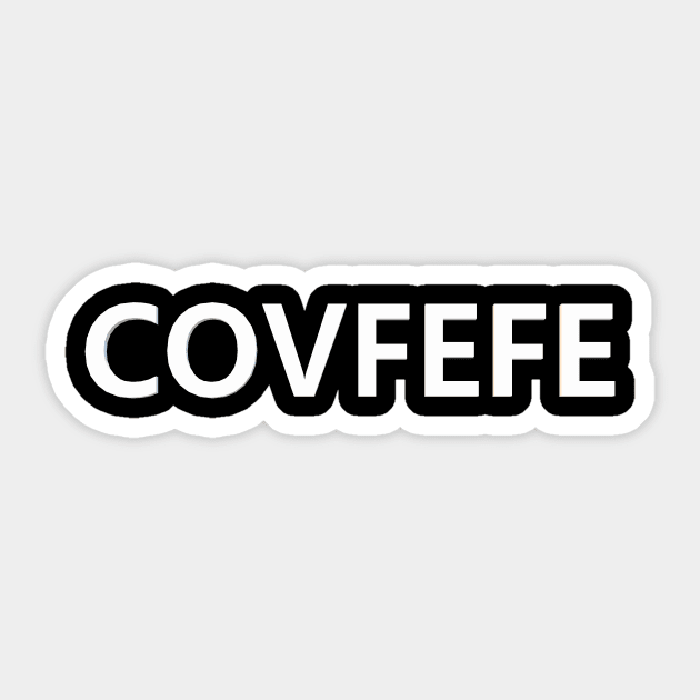 Covfefe Sticker by Pektashop